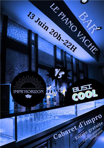 Bar Le Piano Vâche

Impr'horizon
Busi Cool

13 Juin
20h - 22h

Le Piano Vache: 8 rue Laplace, 75005 Paris

Entrée gratuite, Consommation obligatoire